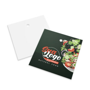 Tag em Papel Couchê Brilho - 45x51mm - 4x0