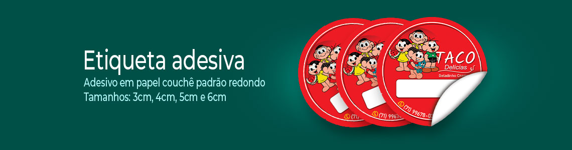 Etiqueta Adesiva 5x5cm