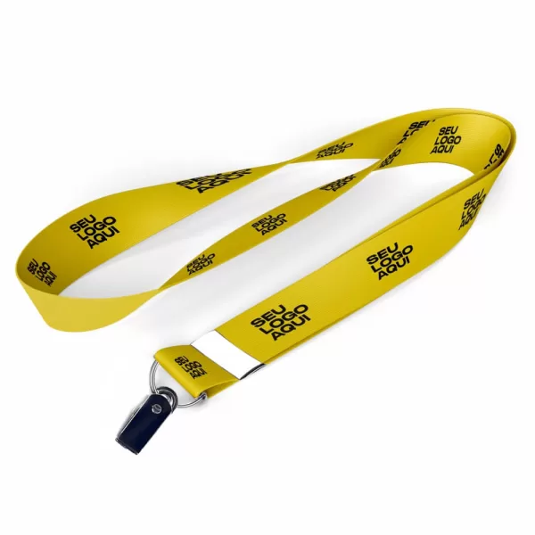 cordao personalizado para cracha