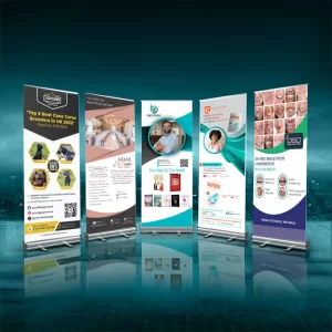 Banner Roll Up com Lona Personalizada – 05und