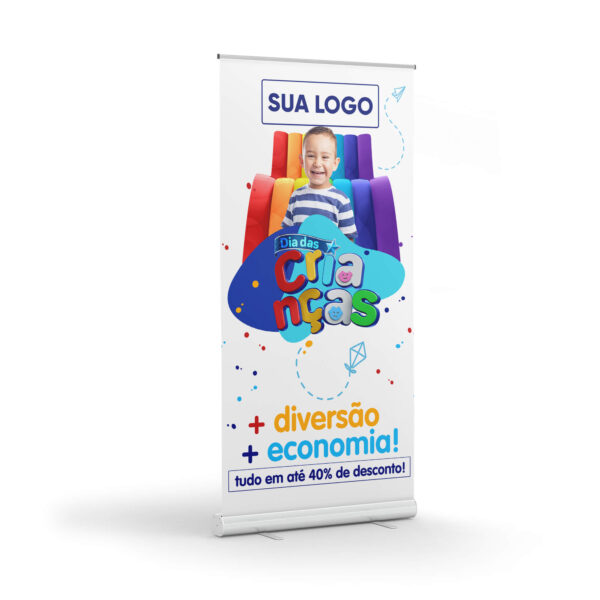 Roll Up com Lona Personalizada