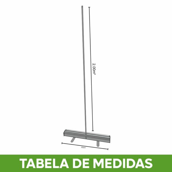 Banner Roll Up com Lona Personalizada - 01und - Imagem 2