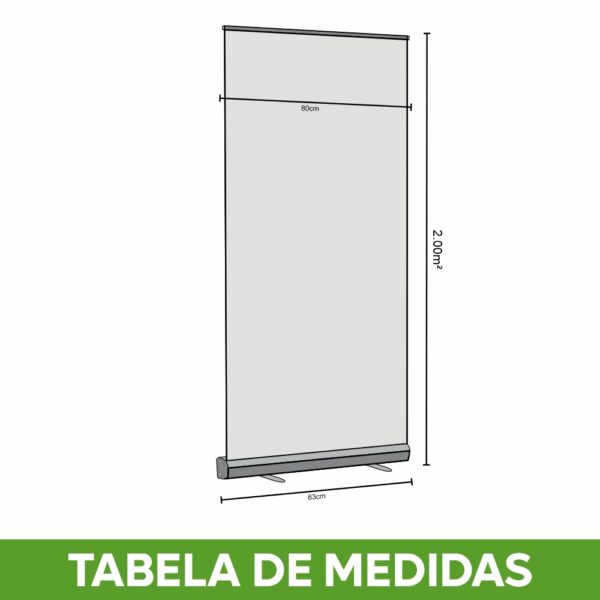 Banner Roll Up com Lona Personalizada - 01und - Imagem 3