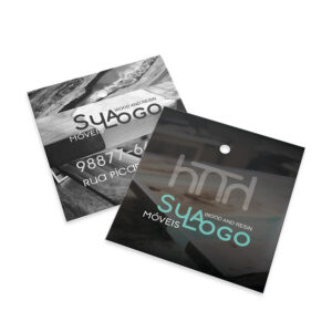 Tag em Papel Couchê Brilho - 45x51mm - 4x1