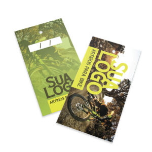 Tag em Papel Couchê Brilho - 91x51mm - 4x4