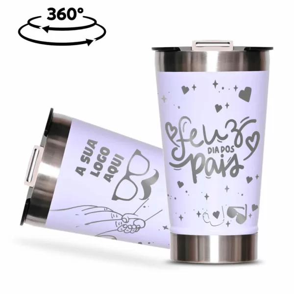 copo termico com gravação 360