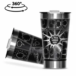 copo termico com gravação 360