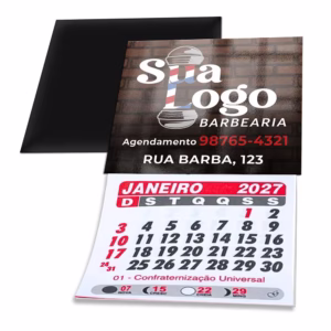 ima de geladeira com calendario