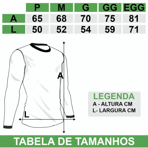 Camisa Dry Fit Personalizada Manga Longa - Imagem 4