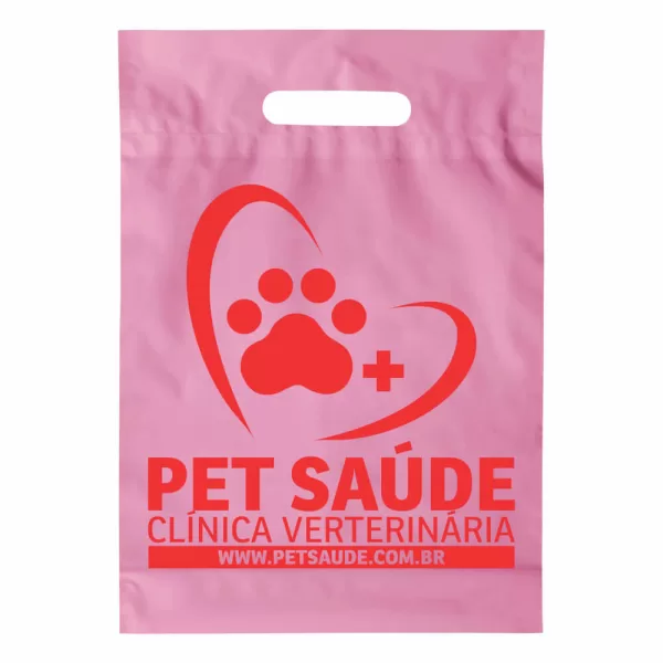 sacola personalizada boca vazada 15x20cm